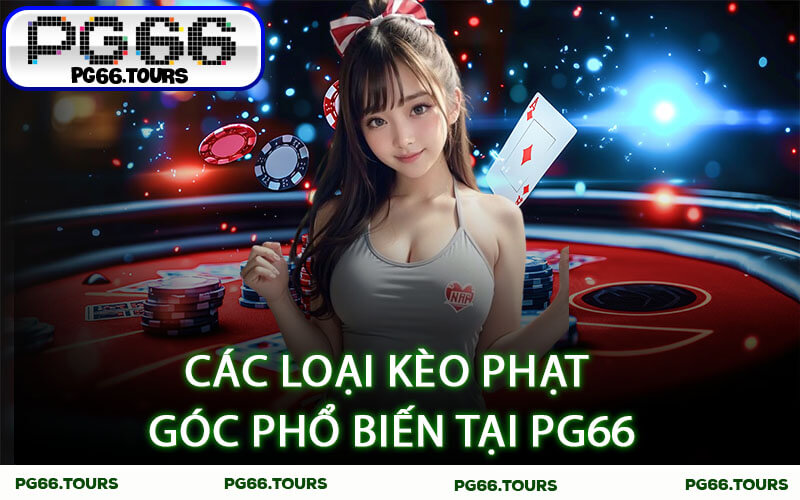 Các loại kèo phạt góc phổ biến tại PG66